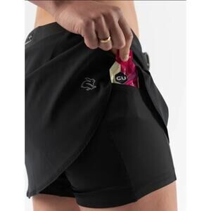 Rabbit Empower Skort Black With Pockets XS
